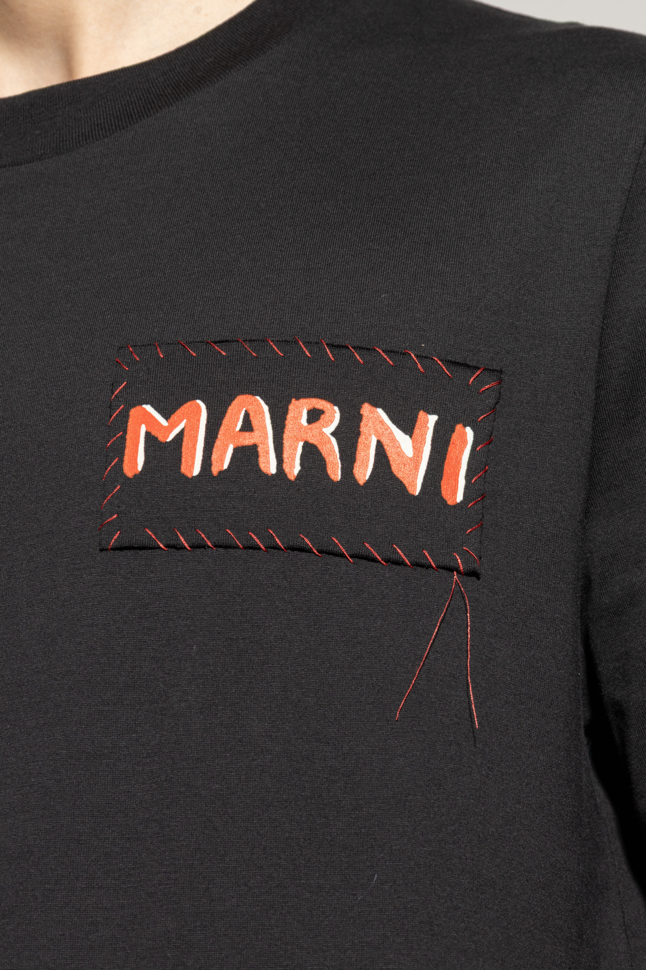 Marni T-shirt with logo | Men's Clothing | Vitkac